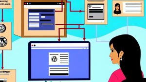 The basics of setting up a WordPress website.